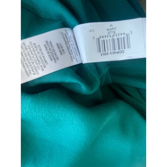 Dress the Population Women's Elle Sweetheart Neck Sheath Midi Dress Capri Medium - Picture 11 of 11